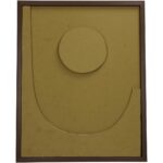 Διακοσμητικό Τοίχου ArteLibre Πράσινο Χαρτί 40x3x50cm