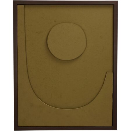 Διακοσμητικό Τοίχου ArteLibre Πράσινο Χαρτί 40x3x50cm - Διακοσμητικά Τοίχου