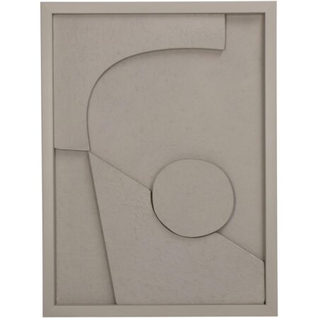 Διακοσμητικό Τοίχου ArteLibre Μπεζ Χαρτί 30x3x40cm - Διακοσμητικά Τοίχου Sticky 4