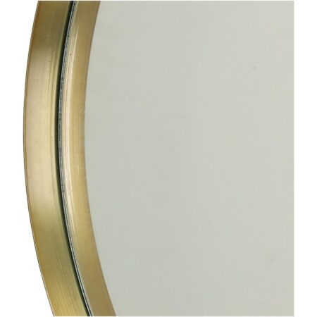 Καθρέπτης ArteLibre Χρυσό Μέταλλο 43x2.5x43cm - Καθρέπτες Sticky 3