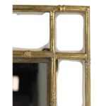 Καθρέπτης ArteLibre Χρυσό Μέταλλο 69.5x3x99cm