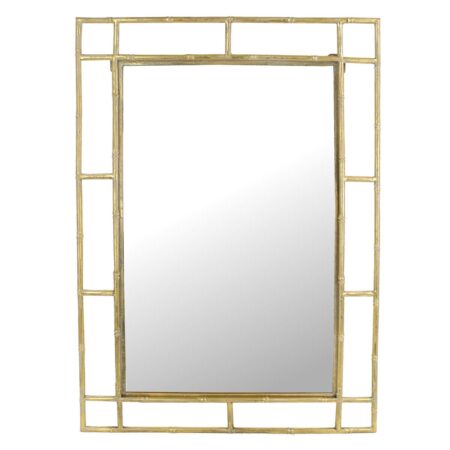 Καθρέπτης ArteLibre Χρυσό Μέταλλο 69.5x3x99cm - Καθρέπτες