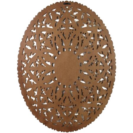 Διακοσμητικό Τοίχου ArteLibre Καφέ MDF 90x2x90cm - Διακοσμητικά Τοίχου Sticky 1