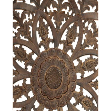 Διακοσμητικό Τοίχου ArteLibre Καφέ MDF 90x2x90cm - Διακοσμητικά Τοίχου Sticky 2