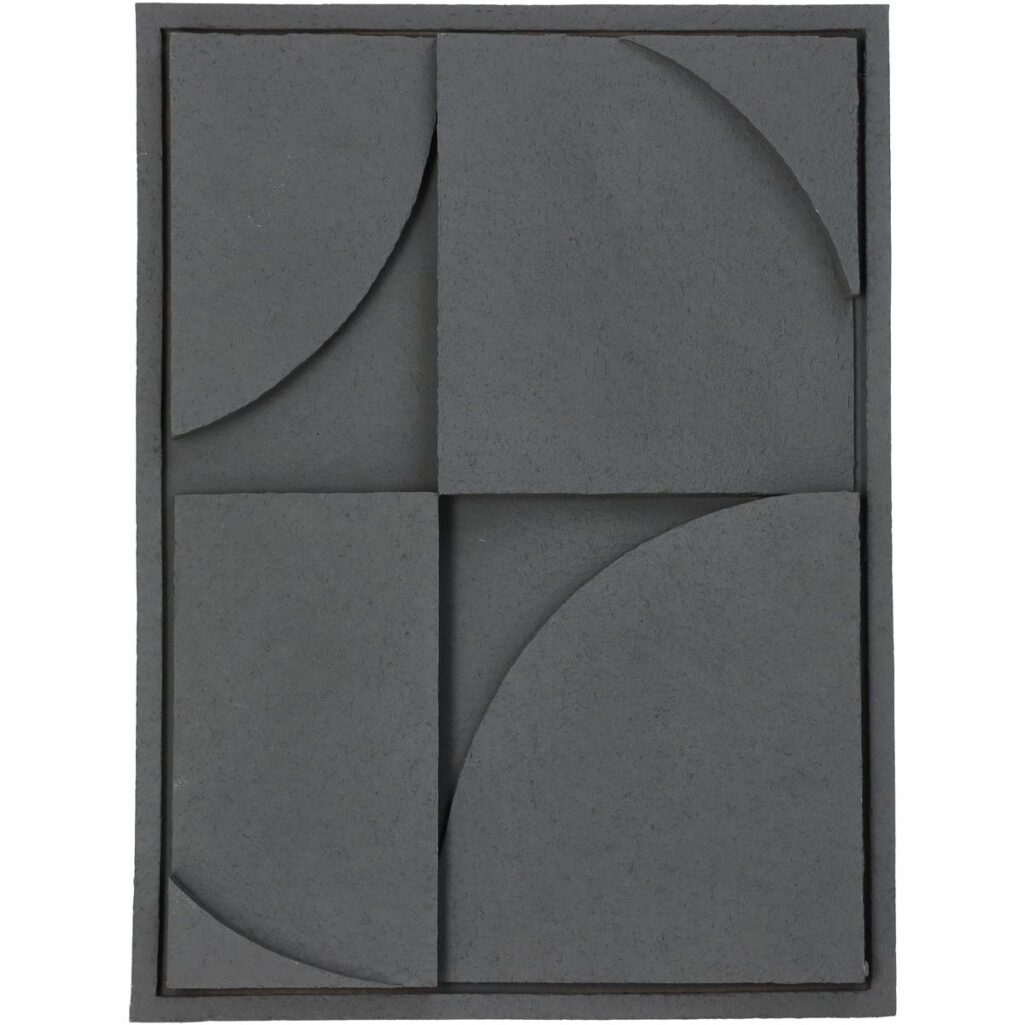 Διακοσμητικό Τοίχου ArteLibre Γκρι Polyresin 29.5x3.5x39.5cm