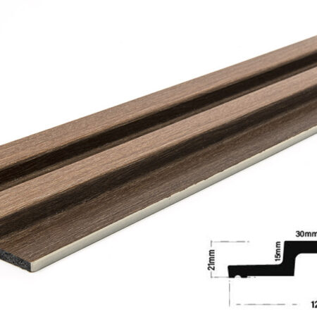 Διακοσμητικό panel τοίχου  με 3D πηχακια 14 RESIDENCE πλατος 12.2cm x υψος 2.90m GOLDEN/BROWN OAK - Πανελ τοίχου με 3D πηχάκια Sticky 3