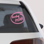 Αυτοκολλητο Αυτοκινητου BABY INSIDE