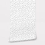 Αυτοκόλλητη Ταπετσαρία τοίχου BLACK DOTS