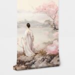 Αυτοκόλλητη Ταπετσαρία τοίχου CHINESE GARDEN LANDSCAPES