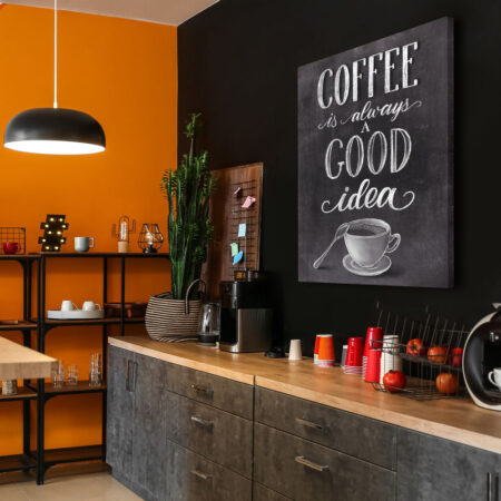 Πινακας σε καμβά COFFEE IS ALWAYS A GOOD IDEA - Food and Drink
