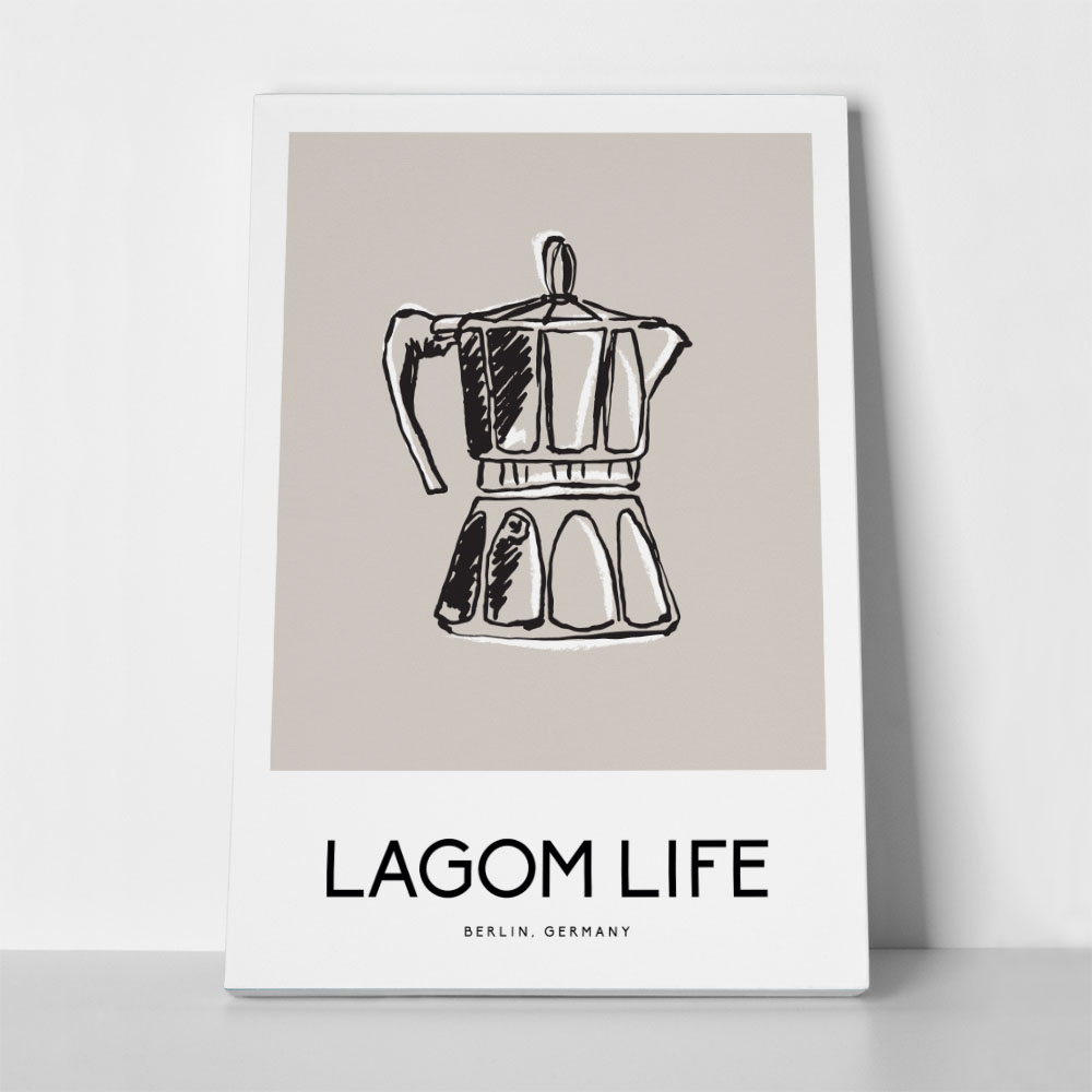 Πινακας σε καμβά COFFEE MAKER