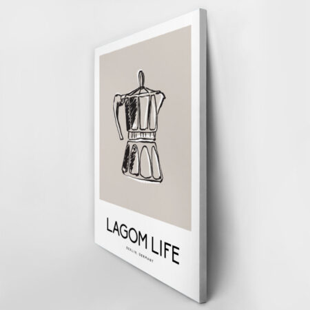 Πινακας σε καμβά COFFEE MAKER - Food and Drink Sticky 3