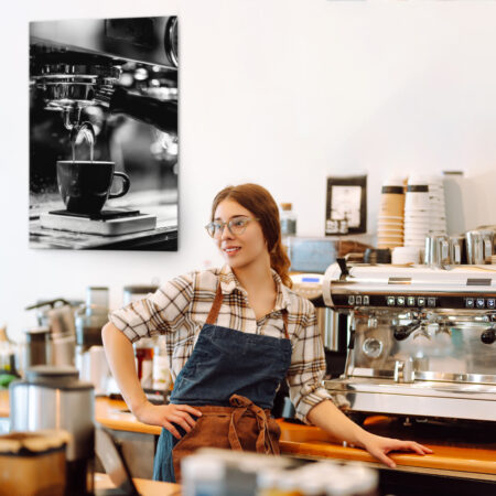 Πινακας σε καμβά CUP OF ESPRESSO - Food and Drink
