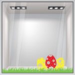 Αυτοκόλλητο Βιτρίνας EASTER 7