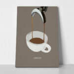 Πινακας σε καμβά ESPRESSO