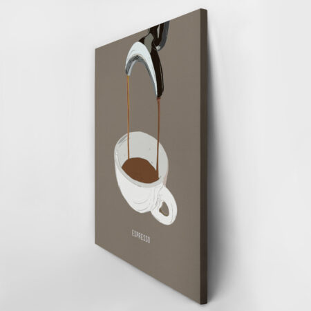 Πινακας σε καμβά ESPRESSO - Food and Drink Sticky 3