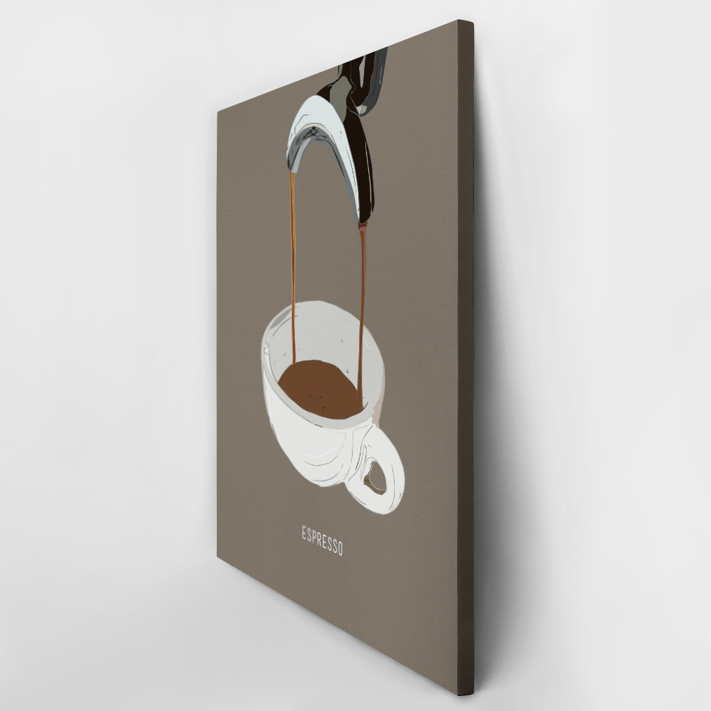 Πινακας σε καμβά ESPRESSO