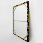 Πινακας σε καμβά GEOMETRIC YELLOW MOZART