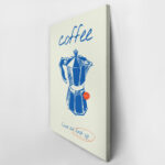 Πινακας σε καμβά HAND DRAWN COFFEE