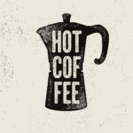 Πίνακας Τετράγωνος HOT COFFEE