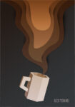 Πινακας σε καμβά MINIMALISTIC COFFEE