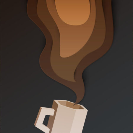 Πινακας σε καμβά MINIMALISTIC COFFEE - Food and Drink Sticky 5