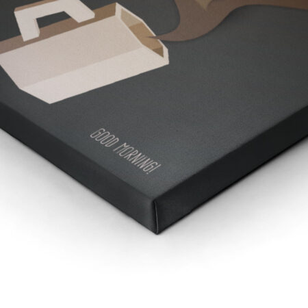 Πινακας σε καμβά MINIMALISTIC COFFEE - Food and Drink Sticky 2