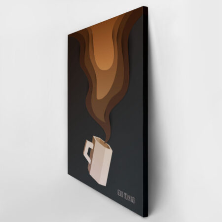 Πινακας σε καμβά MINIMALISTIC COFFEE - Food and Drink Sticky 3