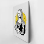 Πινακας σε καμβά MODERN MONA LISA
