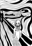 Πινακας σε καμβά MODERN SCREAM