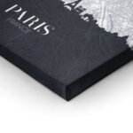 Πινακας σε καμβά PARIS CITY MAP