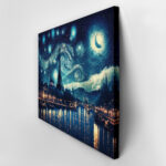 Πινακας σε καμβά STARRY NIGHT PARIS