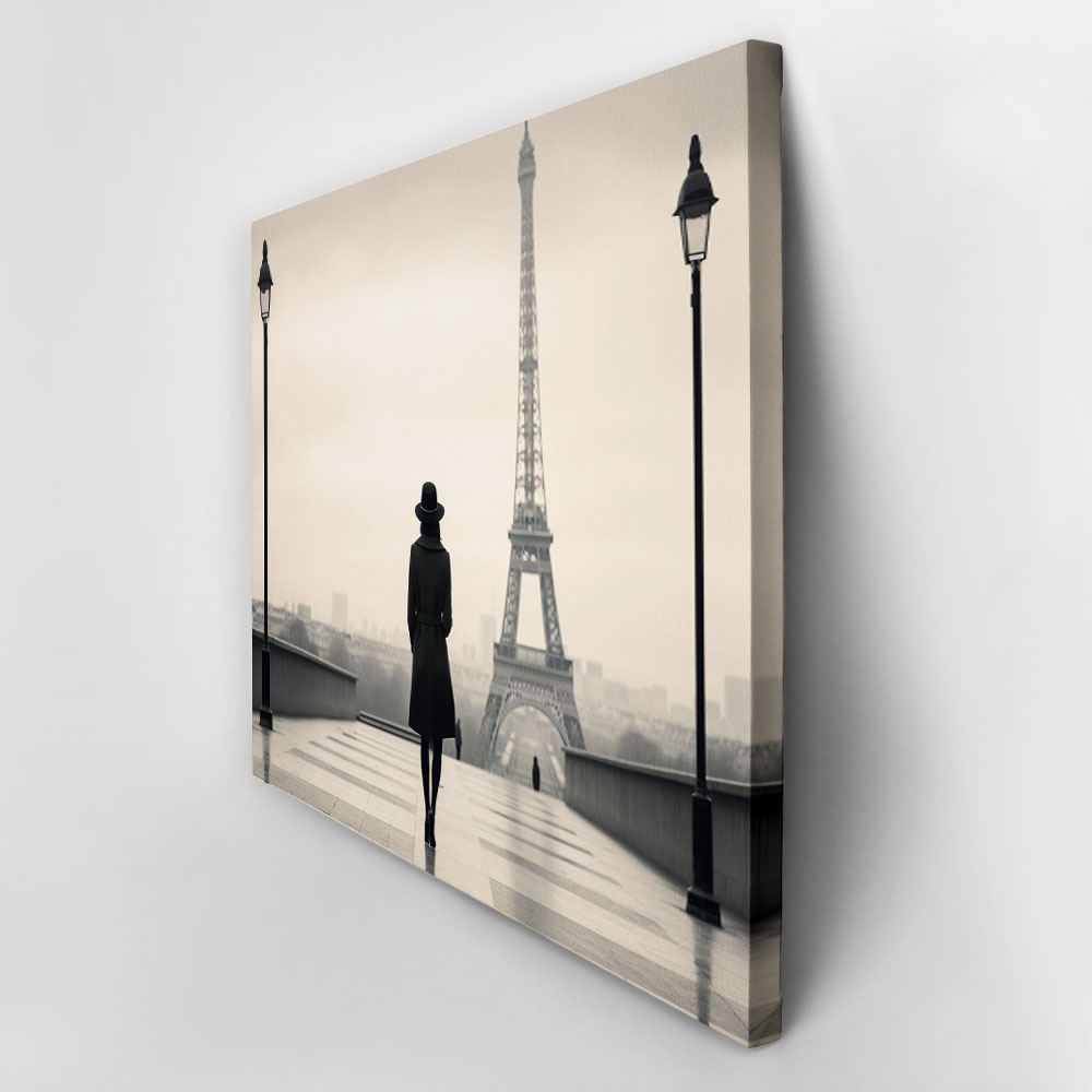 Πινακας σε καμβά WOMAN IN PARIS