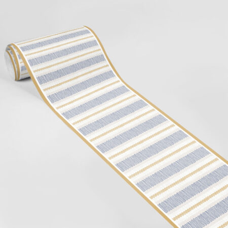 Μπορντούρα τοίχου YELLOW AND BLUE STRIPES - Γεωμετρικες Μπορντουρες