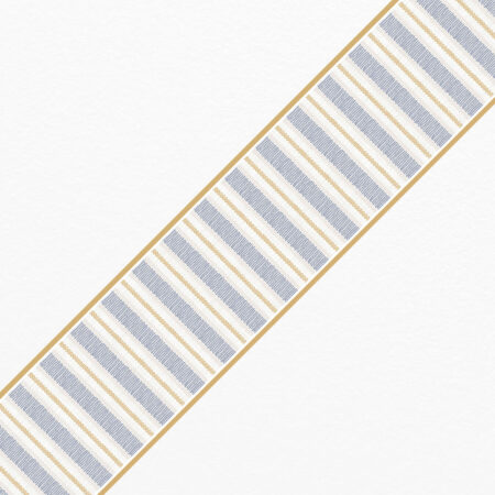 Μπορντούρα τοίχου YELLOW AND BLUE STRIPES - Γεωμετρικες Μπορντουρες Sticky 1