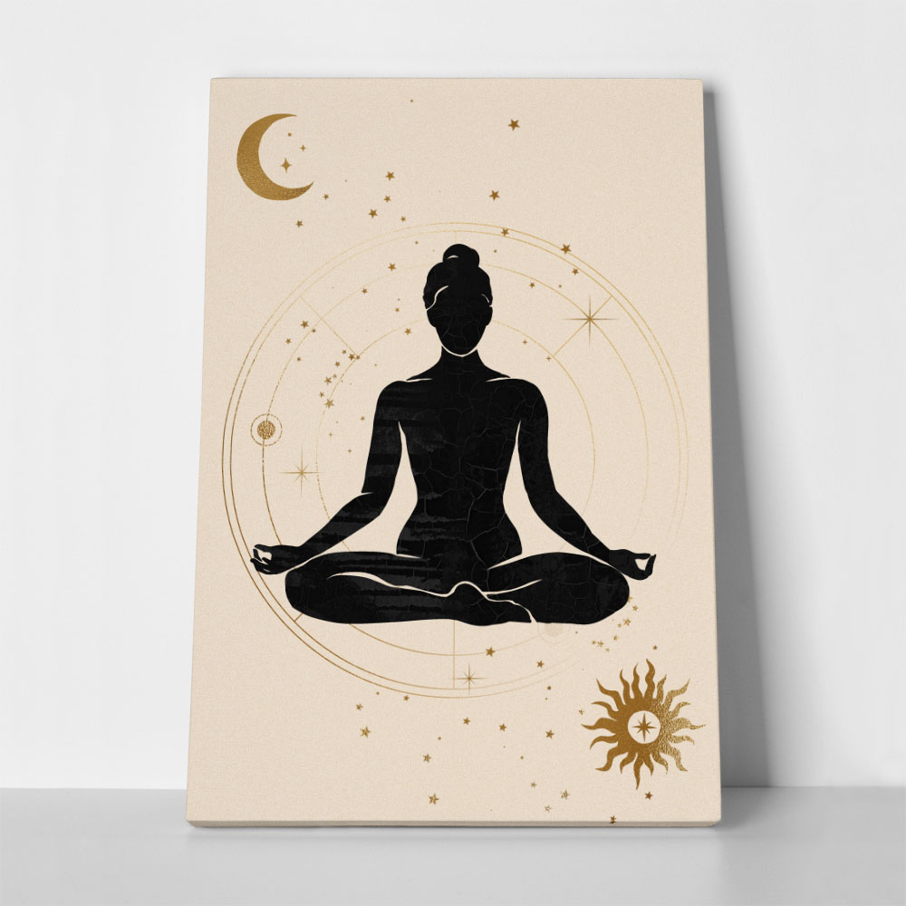 Πινακας σε καμβά YOGA ASTROLOGY