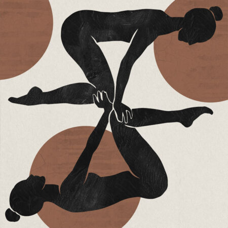 Πινακας σε καμβά YOGA BALANCE - Πορτραιτα και Φιγουρες Sticky 5