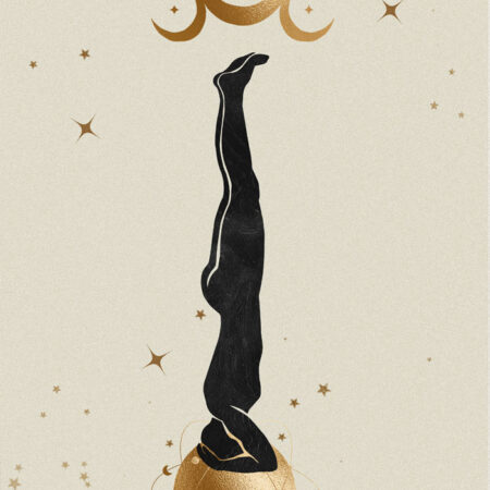 Πινακας σε καμβά YOGA MINDFUL ART - Πορτραιτα και Φιγουρες Sticky 5