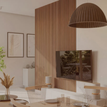 Διακοσμητικό panel τοίχου με 3D πηχακια 07 RESIDENCE πλατος 12.2cm x υψος 2.90m CLASSIC OAK - Πανελ τοίχου με 3D πηχάκια