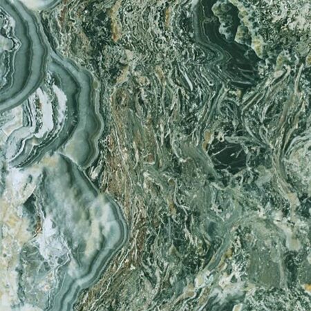 PVC Panel τοιχου 122cm x 280cm x 2,8mm ONYX GREEN 901 -  Sticky 1