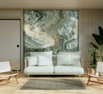 PVC Panel τοιχου 122cm x 280cm x 2,8mm ONYX GREEN 901