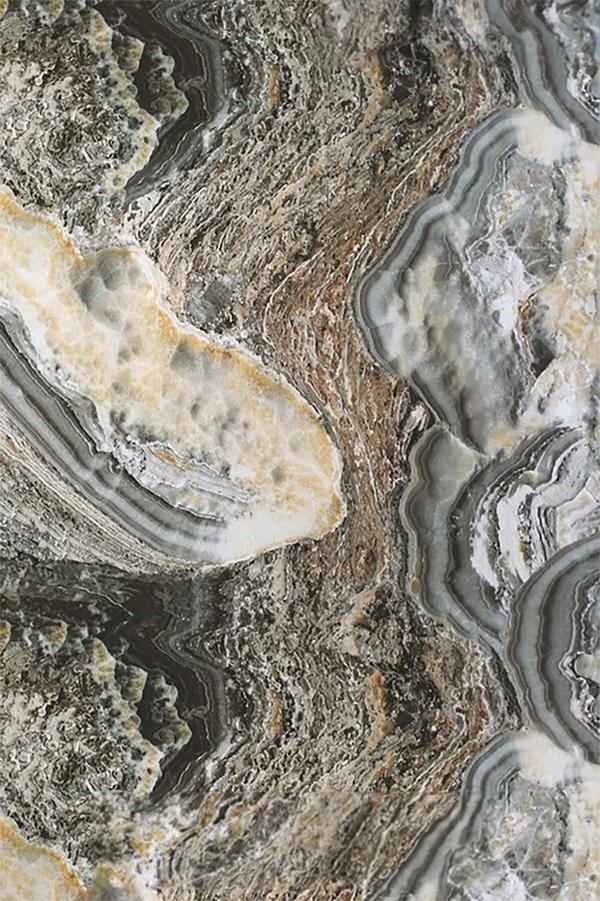 PVC Panel τοιχου 122cm x 280cm x 2,8mm ONYX GREY 870