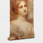 Αυτοκόλλητη Ταπετσαρία τοίχου RENAISSANCE GIRL FRESCO PAINTING