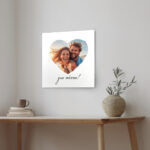 Πινακας σε καμβά FOREVER COUPLE HEART
