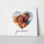 Πινακας σε καμβά FOREVER COUPLE HEART