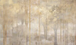 Αυτοκόλλητη Ταπετσαρία τοίχου GOLDEN FOREST TREES