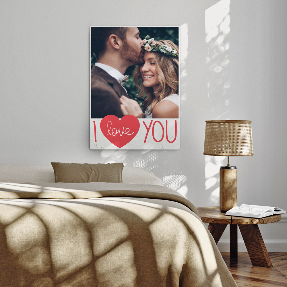 Πίνακας σε καμβά I LOVE YOU COUPLE