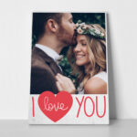 Πίνακας σε καμβά I LOVE YOU COUPLE
