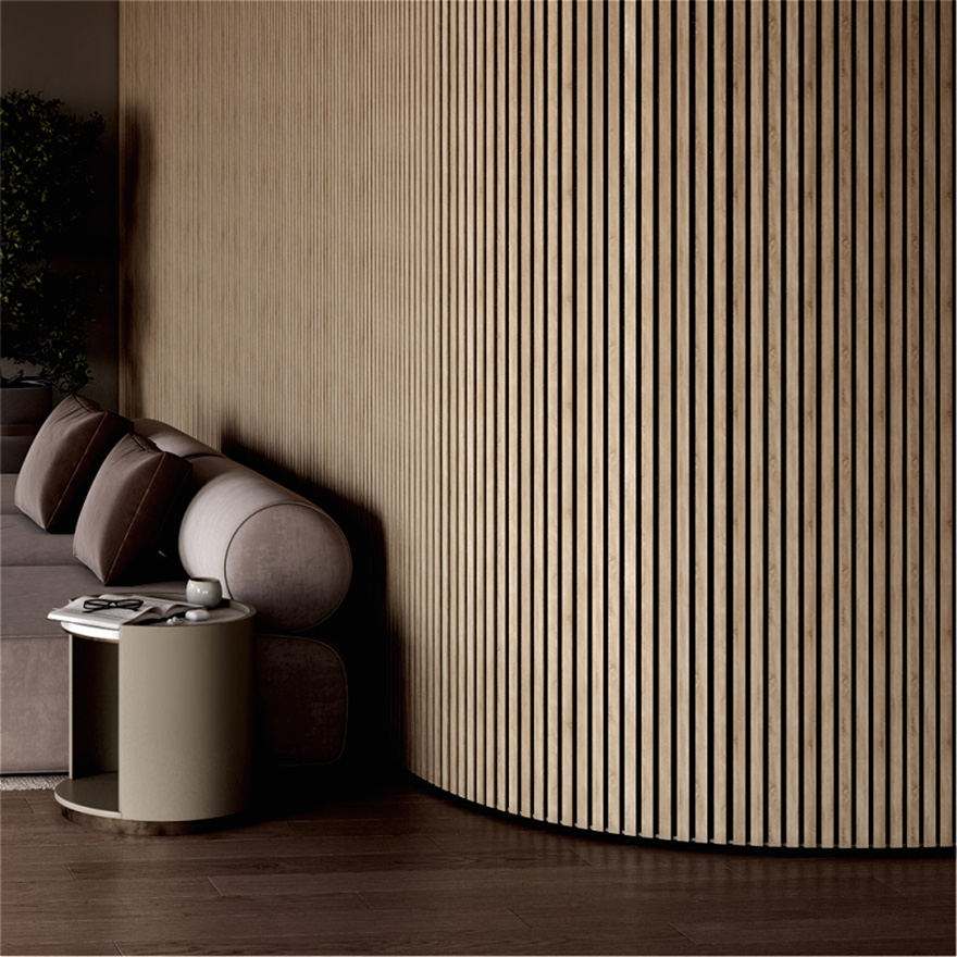Διακοσμητικό Panel τοίχου με 3D πηχάκια ACOUSTIC 1050 SONOMA OAK Πλάτος 60cm - υψος 278cm - Πάχος 9mm