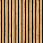 Διακοσμητικό Panel τοίχου με 3D πηχάκια ACOUSTIC 8090 PECAN Πλάτος 60cm - υψος 278cm - Πάχος 9mm